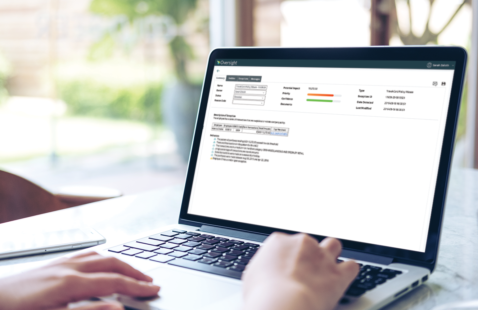 Automated Expense Report Audit Solution T&E Oversight